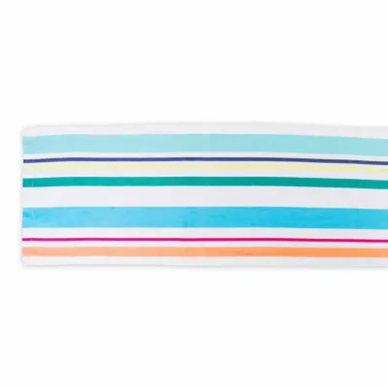 Design Imports Beachy Keen Stripe Table Runner