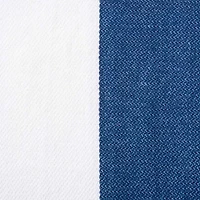 Design Imports Navy/White Dobby Stripe Table Runner