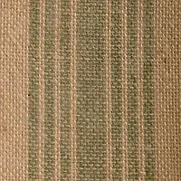 Design Imports Mineral Middle Stripe Burlap Table Runner