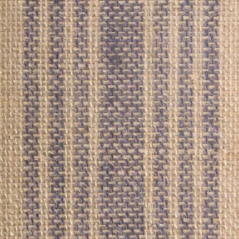 Design Imports Mineral Middle Stripe Burlap Table Runner