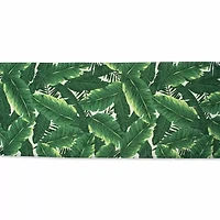 Design Imports Banana Leaf Outdoor Table Runner