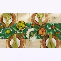 Design Imports Banana Leaf Outdoor Table Runner