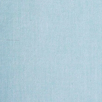 Design Imports Aqua Solid Chambray Table Runner
