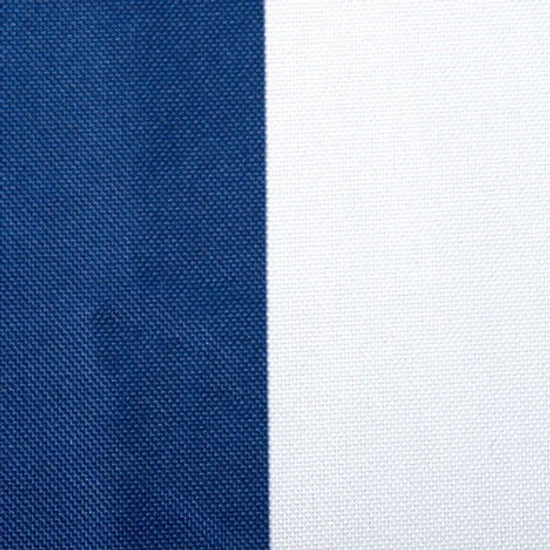 Design Imports Nautical Blue Cabana Stripe Outdoor Table Runner
