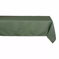 Design Imports Artichoke Tonal Lattice Print Outdoor Tablecloth
