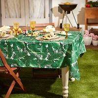 Design Imports Banana Leaf Outdoor Tablecloth