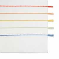 Design Imports Rainbow Stripe Tassel 4-pc. Placemats