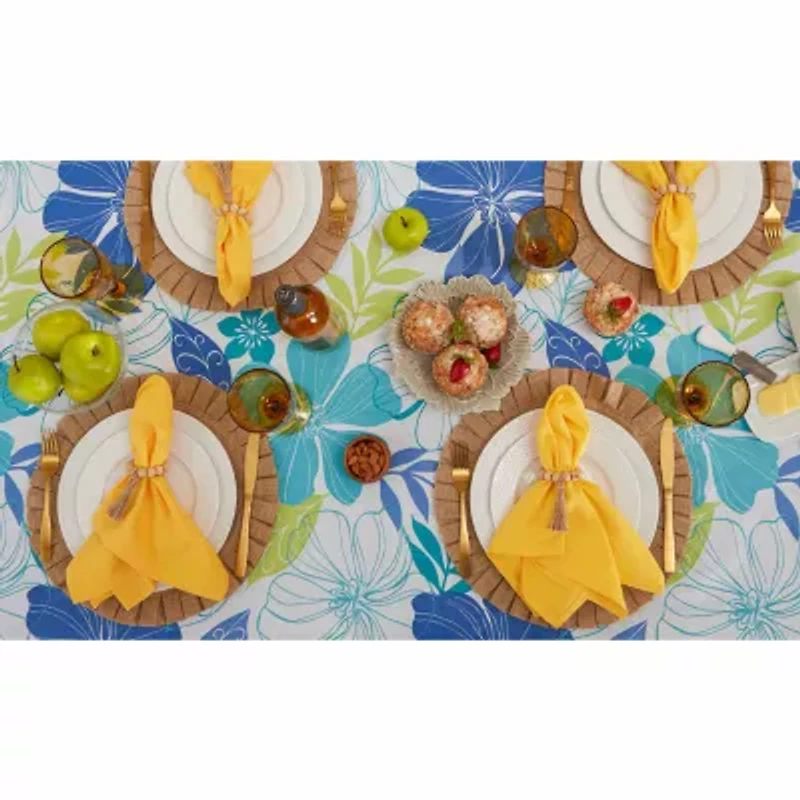 Design Imports Tropical Bahama Vinyl Tablecloths