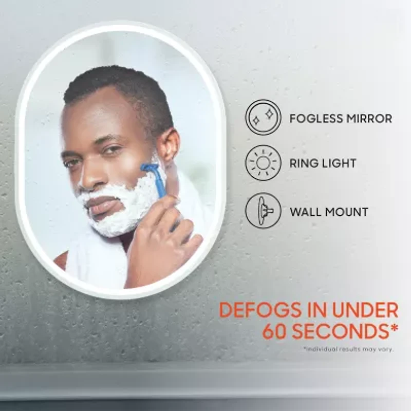 Sharper Image Spastudio® Heated Shower Mirror