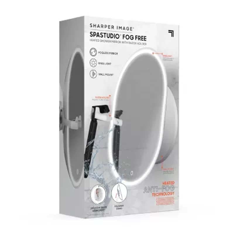 Sharper Image Spastudio® Heated Shower Mirror