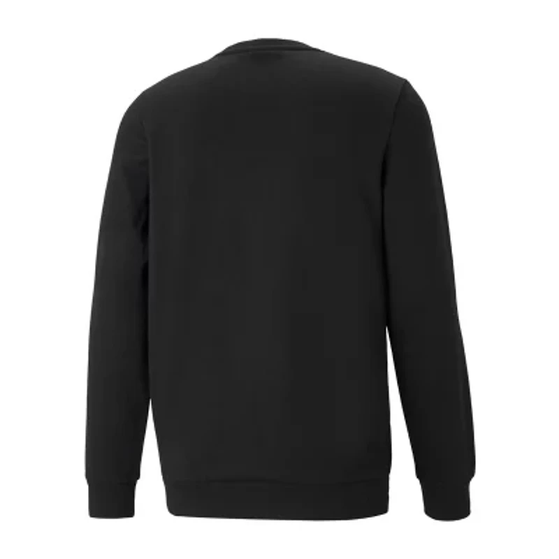 PUMA Essential Fleece Mens Crew Neck Long Sleeve Sweatshirt