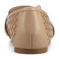 Journee Collection Womens Round Closed Toe Loafers