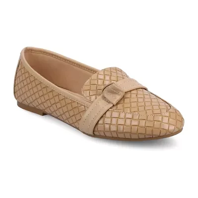 Journee Collection Womens Round Closed Toe Loafers