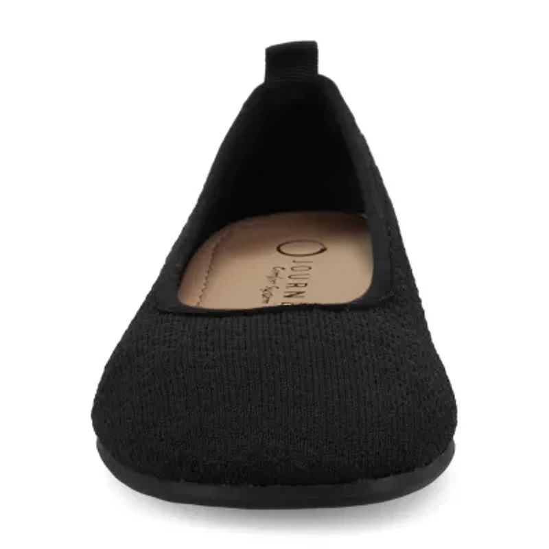 Journee Collection Womens Round Closed Toe Ballet Flats