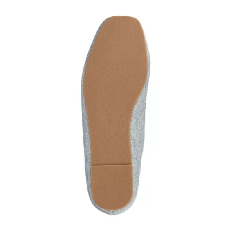 Journee Collection Womens Square Closed Toe Ballet Flats