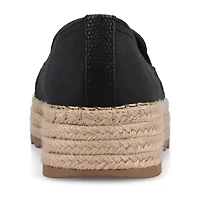 Journee Collection Womens Round Closed Toe Slip-On Shoe