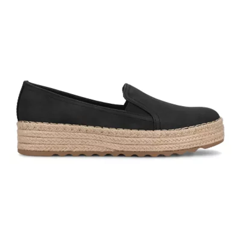 Journee Collection Womens Round Closed Toe Slip-On Shoe