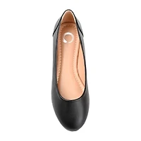 Journee Collection Kavn Womens Round Ballet Flats
