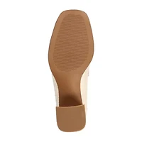 Journee Collection Womens Square Closed Toe Loafers