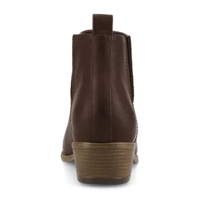 Journee Collection Womens Rimi Block Heel Booties