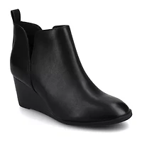 Journee Collection Womens Mylee Wedge Heel Booties