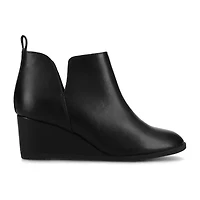 Journee Collection Womens Mylee Wedge Heel Booties