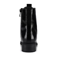 Journee Collection Womens Block Heel Combat Boots