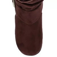 Journee Collection Womens Extra Wide Calf Block Heel Riding Boots