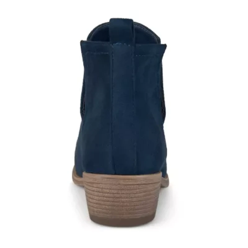 Journee Collection Womens Rimi Block Heel Booties