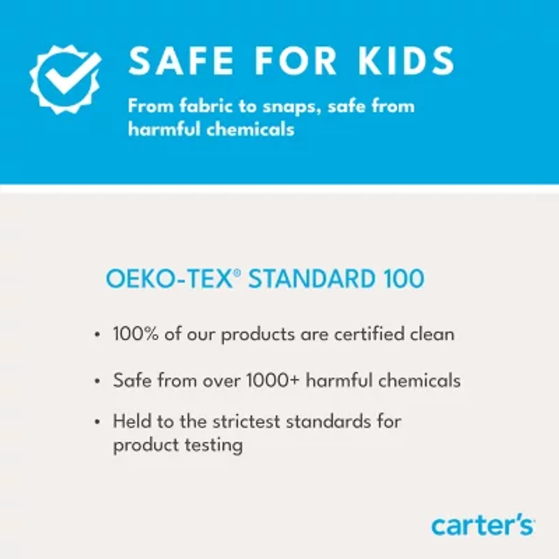 Carter's Baby Girls 2-pc. Round Neck Long Sleeve Bodysuit Set