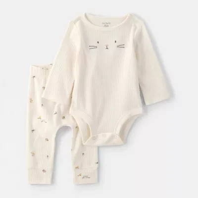 Carter's Bunny Baby Unisex 2-pc. Pant Set
