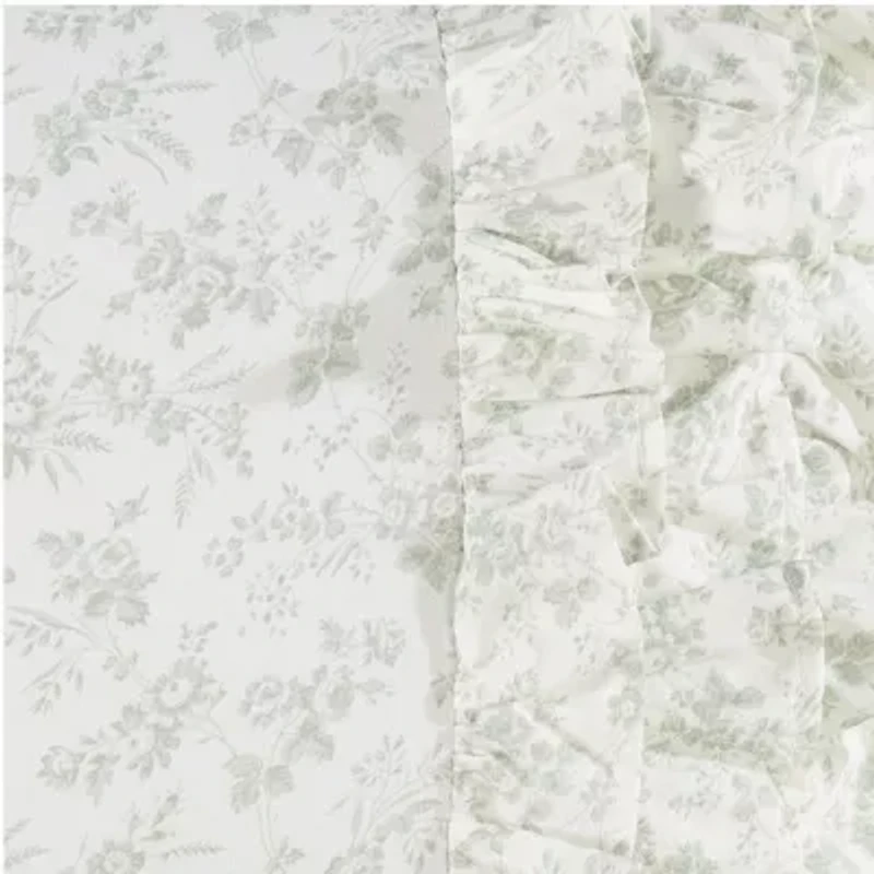 Laura Ashley Harper Green 14x20 Decorative Pillow