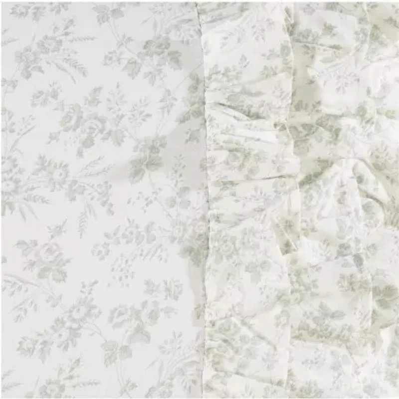 Laura Ashley Harper Green 14x20 Decorative Pillow