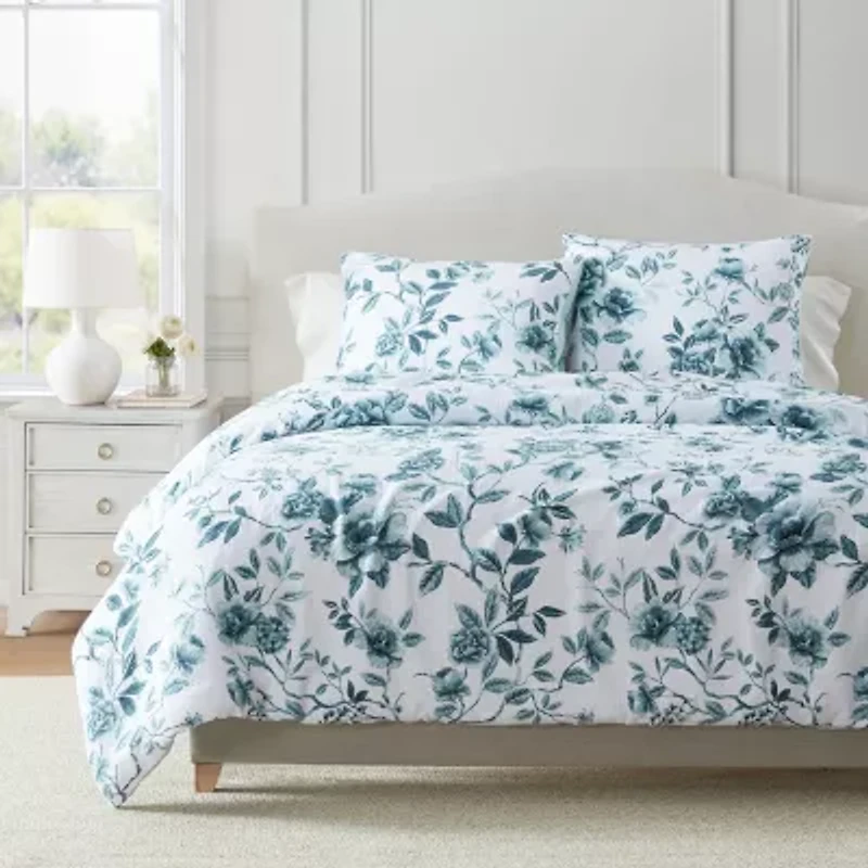 Martha Stewart Easy Care Duvet Cover Set