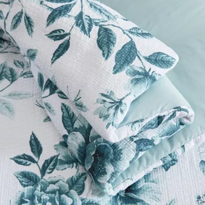 Martha Stewart Vivian Floral Easy Care Comforter Set