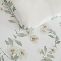 Martha Stewart Hazel Floral Easy Care Comforter Set