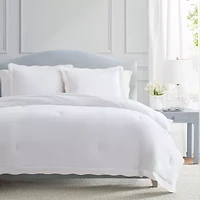 Martha Stewart Simple Scallop Easy Care Comforter Set