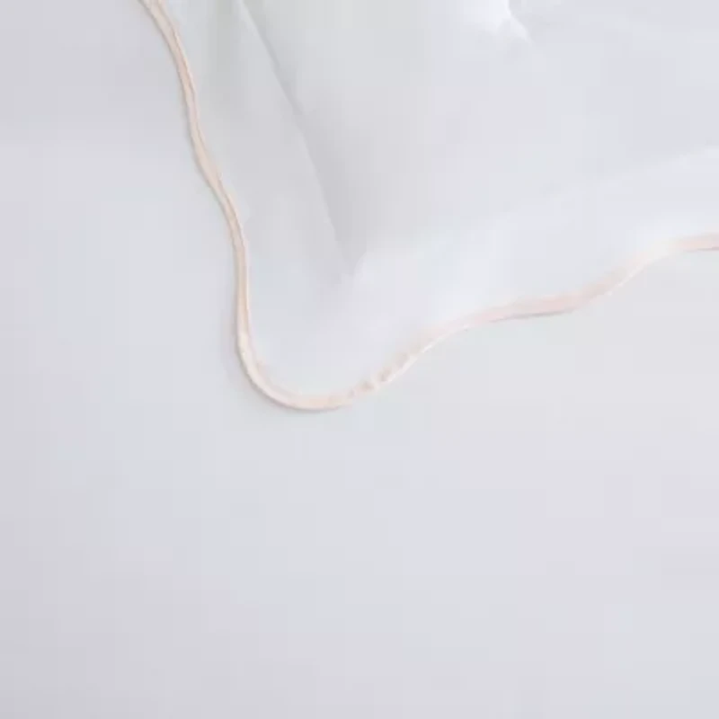 Martha Stewart Simple Scallop Easy Care Comforter Set