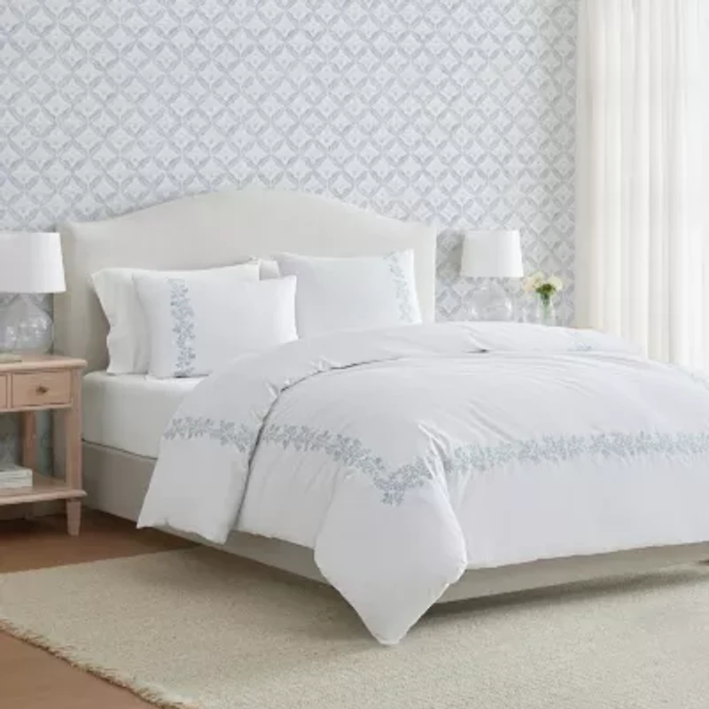 Martha Stewart Easy Care Duvet Cover Set