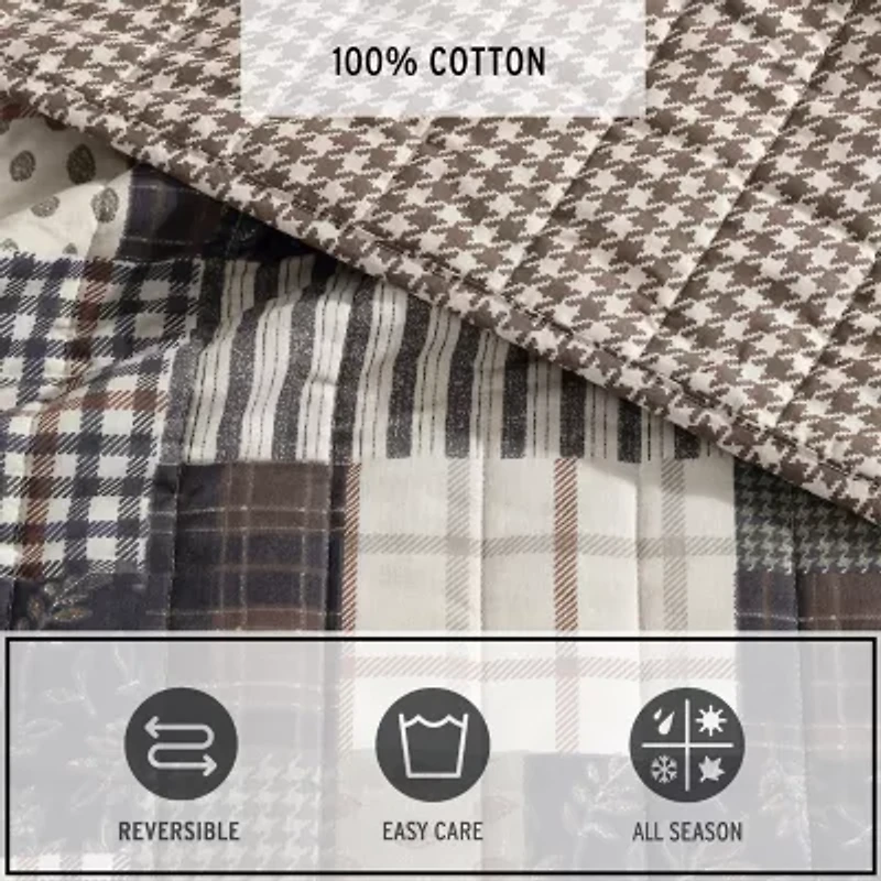 Eddie Bauer Antique Easy Care Quilt Set