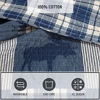 Eddie Bauer Easy Care Quilt Set