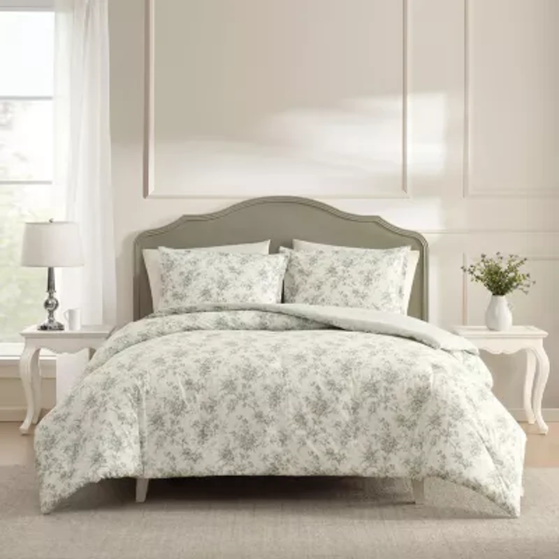 Laura Ashley Walled Garden Easy Care Comforter Set