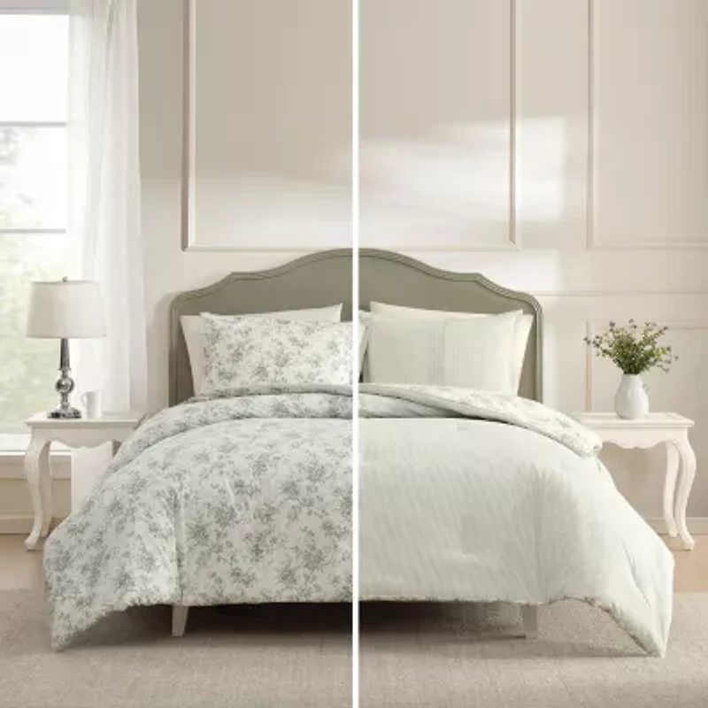 Laura Ashley Walled Garden Easy Care Comforter Set
