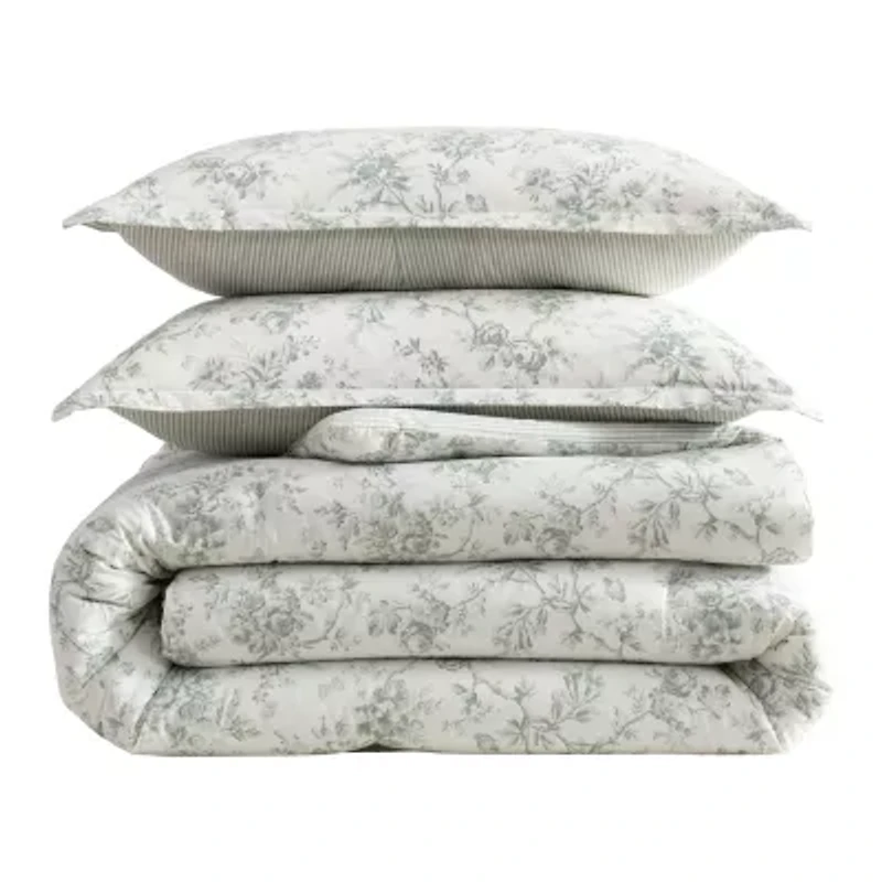 Laura Ashley Walled Garden Easy Care Comforter Set