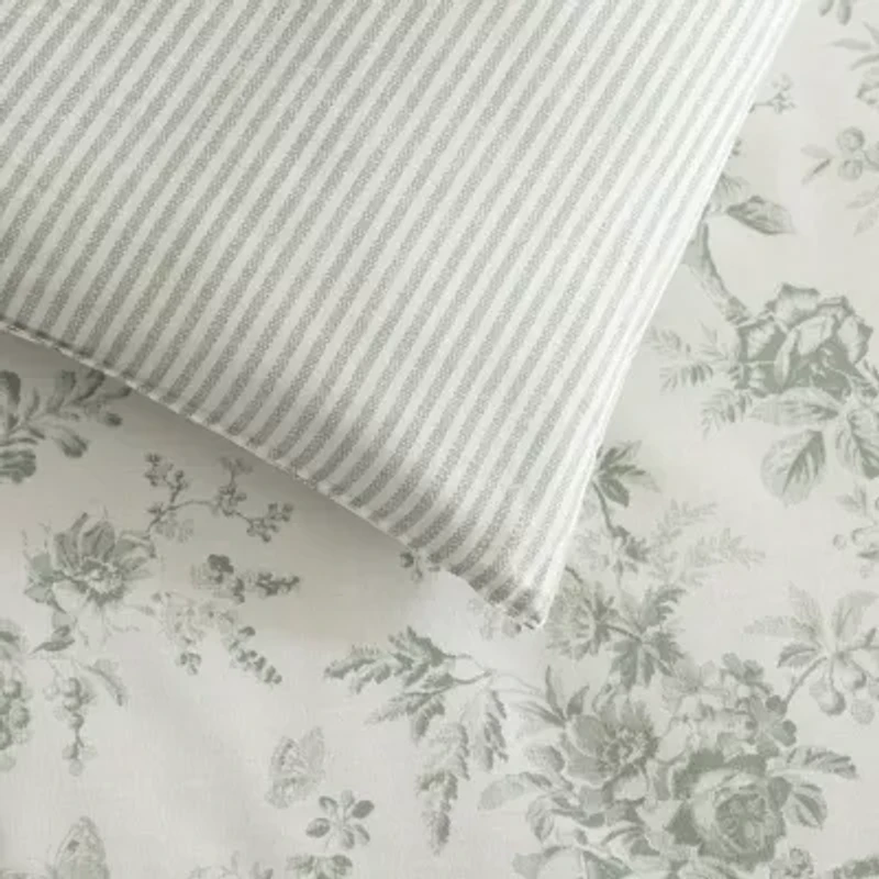 Laura Ashley Walled Garden Easy Care Comforter Set