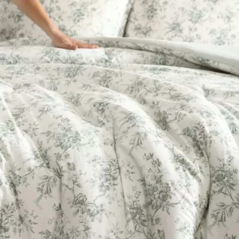 Laura Ashley Walled Garden Easy Care Comforter Set