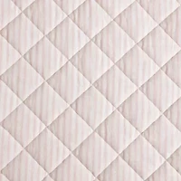 Laura Ashley Tessas Stripe Easy Care Quilt Set