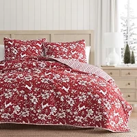 Martha Stewart Easy Care Quilt Set