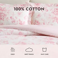 Laura Ashley Anja Toile Easy Care Comforter Set