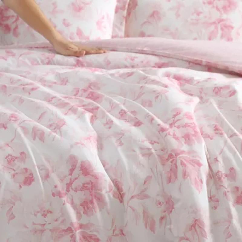 Laura Ashley Anja Toile Easy Care Comforter Set